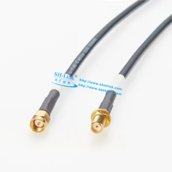 SMA Female-to-SMA Male RF cable assemblies manufactured by SH-Link