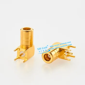 SMB Board-Ended Right-Angle Female Connector | SH-Link