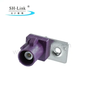 FAKRA SMB-J1.0-2 D Bordeaux-violet