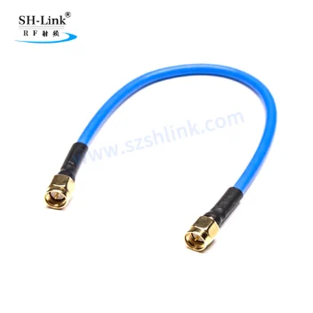 Vecys 2PCS SMA Male naar Male RF Coaxiale Kabel SMA RF Coax Pigtail
