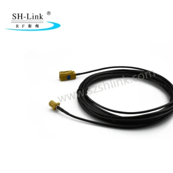 RF coaxial Fakra male connector with RG174 cable assembly SH-Link.